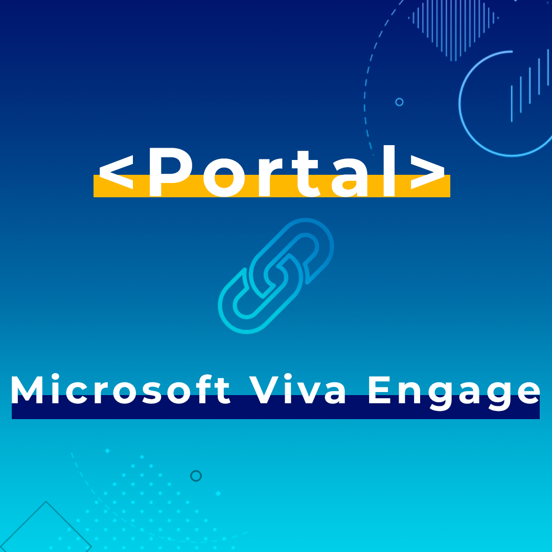 Quais as vantagens de vincular o Microsoft Viva Engage ao Portal? 